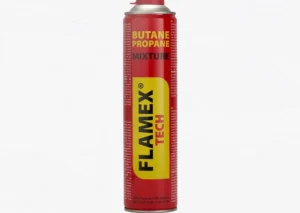 Butelie spray gaz Flamex TECH 330 cu valvă pentru camping sau instalații