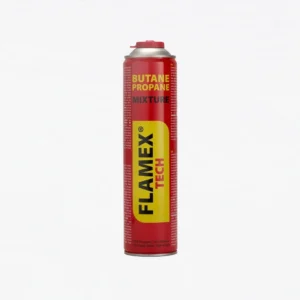 Butelie spray gaz Flamex TECH 330  cu valvă  pentru camping sau instalații