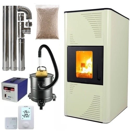 Pachet centrala cu peleți - Termax ECO GRI 35 kW 220mp - imagine 22
